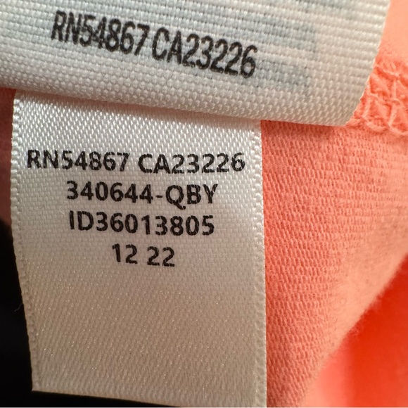 NWT PINK Victoria's Secret Sport Athletic Dress Shorts Medium Coral Razorback - Picture 12 of 14